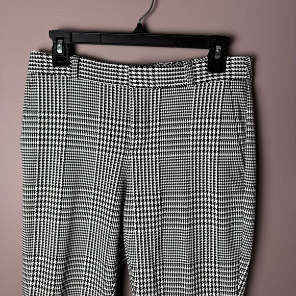 Banana Republic Houndstooth Avery Pants 0S 0 Short (493032) - Picture 3 of 11